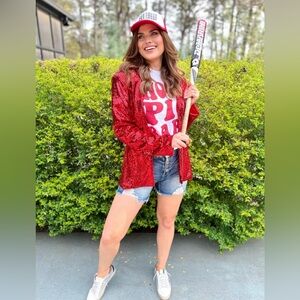 Sequin Blazer